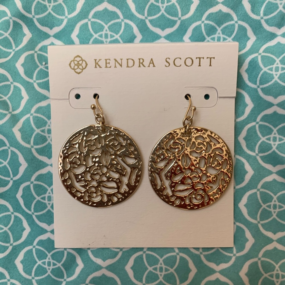 Kendra Scott Gold Madina Earrings